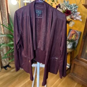 Women’s Worthington Faux Distressed Leather Jacket